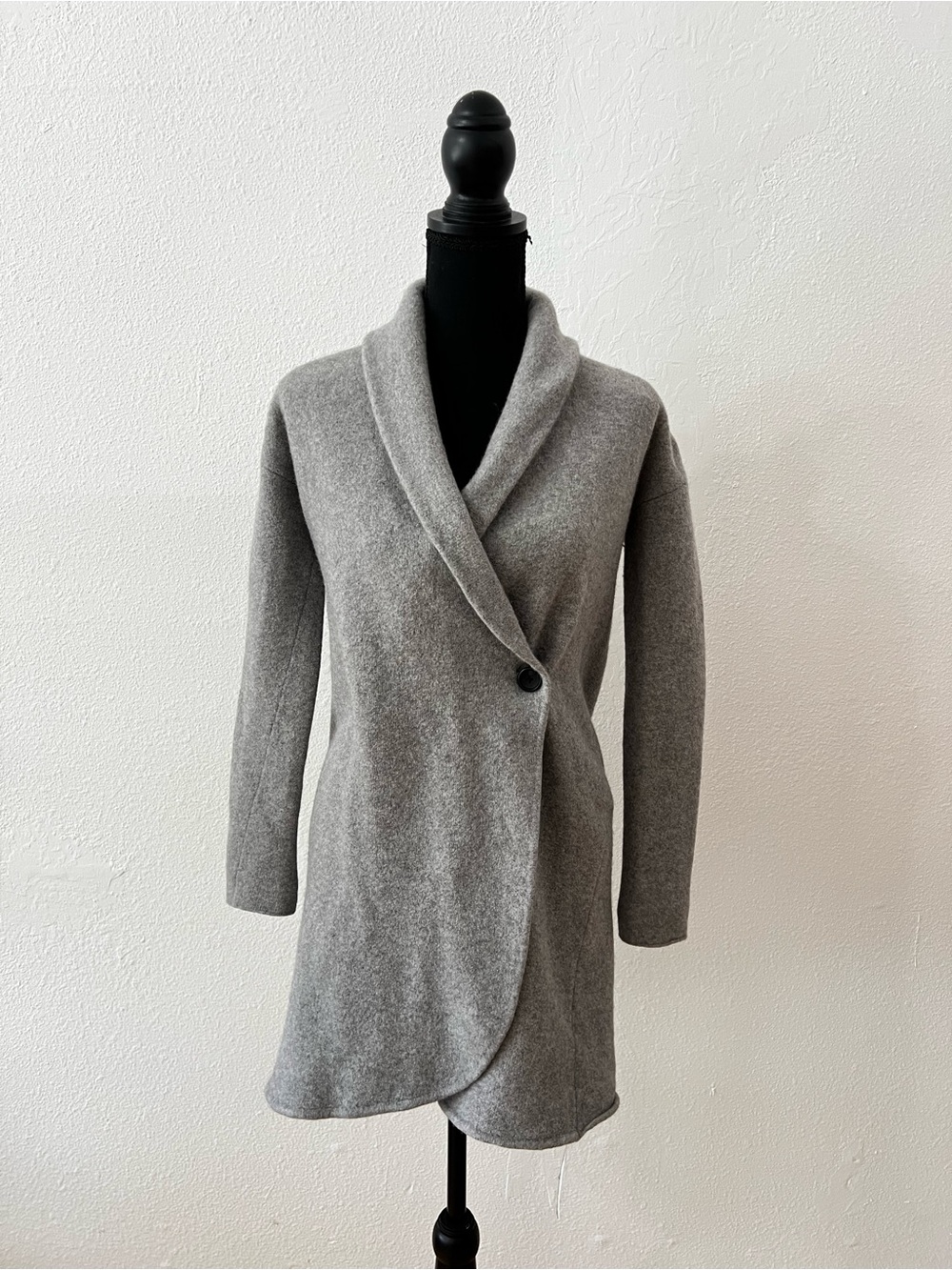 James Perse Women’s Wrap Cardigan Coatagan Size 2 New With Tags Quiet Luxury